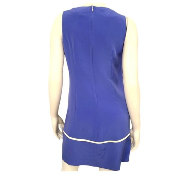 Jessica Simpson Blue Colorblock Shift Dress 6 - Picture 5 of 6